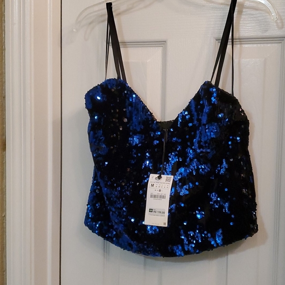 Zara Tops - Sexy corset top